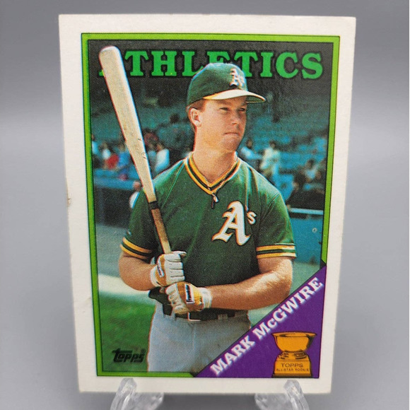 Topps Other - Mark McGwire 1988 All Star Rookie Topps Baseball Card #580